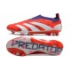 Adidas Predator Elite Laceless FG Röd Vit