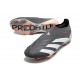 Adidas Predator Elite Laceless FG Svart Vit