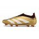 Adidas Predator Elite Laceless FG Guld Vit Röd