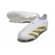 Adidas Predator Elite Laceless FG Vit Guld