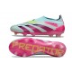 Adidas Predator Elite Laceless FG Blå Rosa