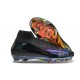 Nike Air Zoom Mercurial Superfly 10 Elite FG Svart Lila