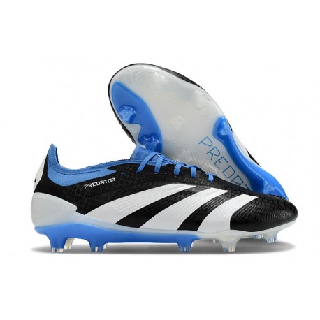 Fotbollsskor Adidas Predator Elite FG Svart Vit Blå