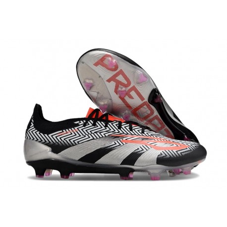 Fotbollsskor Adidas Predator Elite FG Svart Vit Orange