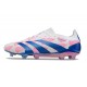 Fotbollsskor Adidas Predator Elite FG Reemergence -Vit Blå Rosa