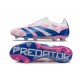 Fotbollsskor Adidas Predator Elite FG Reemergence -Vit Blå Rosa