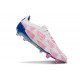 Fotbollsskor Adidas Predator Elite FG Reemergence -Vit Blå Rosa