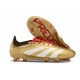 Fotbollsskor Adidas Predator Elite FG Guld Vit Röd