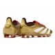 Fotbollsskor Adidas Predator Elite FG Guld Vit Röd