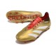 Fotbollsskor Adidas Predator Elite FG Guld Vit Röd