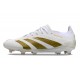 Fotbollsskor Adidas Predator Elite FG Vit Guld