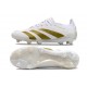 Fotbollsskor Adidas Predator Elite FG Vit Guld