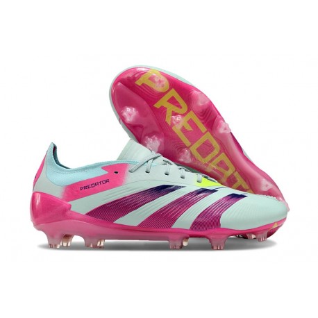 Fotbollsskor Adidas Predator Elite FG Blå Rosa