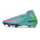 Nike Zoom Mercurial Superfly X Elite FG Cosmic Speed 2 - Turkos Svart Limited Edition