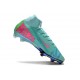 Nike Zoom Mercurial Superfly X Elite FG Cosmic Speed 2 - Turkos Svart Limited Edition