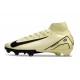 Nike Zoom Mercurial Superfly X Elite FG Beige Svart