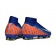 Nike Zoom Mercurial Superfly X Elite FG Blå Orange Vit