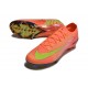 Fotbollsskor Nike Zoom Mercurial Vapor 16 Elite FG Orange Gul