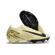 Fotbollsskor Nike Zoom Mercurial Vapor 16 Elite FG Beige Svart