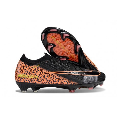 Fotbollsskor Nike Zoom Mercurial Vapor 16 Elite FG Svart Orange