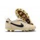 Fotbollsskor Nike Tiempo Legend 10 Elite FG Beige Svart