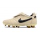 Fotbollsskor Nike Tiempo Legend 10 Elite FG Beige Svart