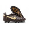 Fotbollsskor Nike Tiempo Legend 10 Elite FG Brun Guld