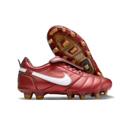 Fotbollsskor Nike Tiempo Legend 10 Elite FG Röd Vit