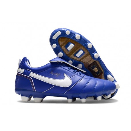 Fotbollsskor Nike Tiempo Legend 10 Elite FG Blå Vit